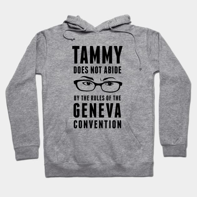 Tammy Does Not Abide Hoodie by ranxerox79